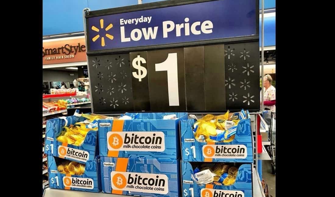 Does walmart clearance accept bitcoin