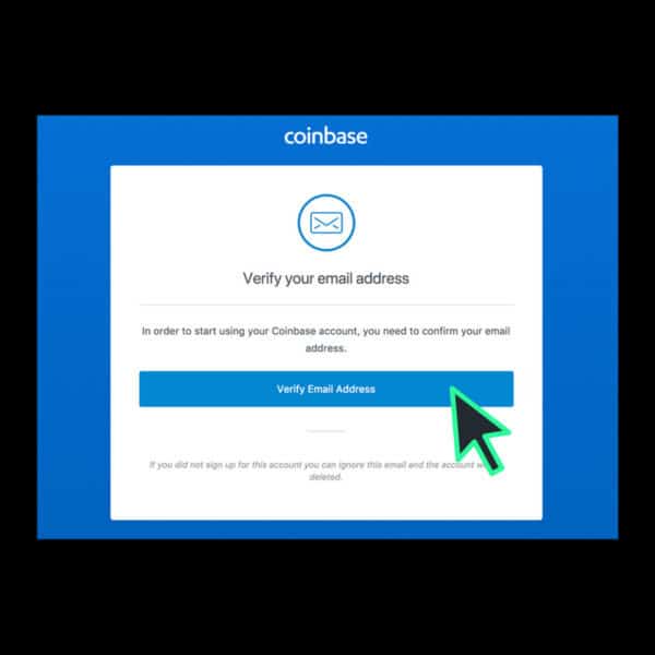 coinbase please click this url on the same device that you made the login request from