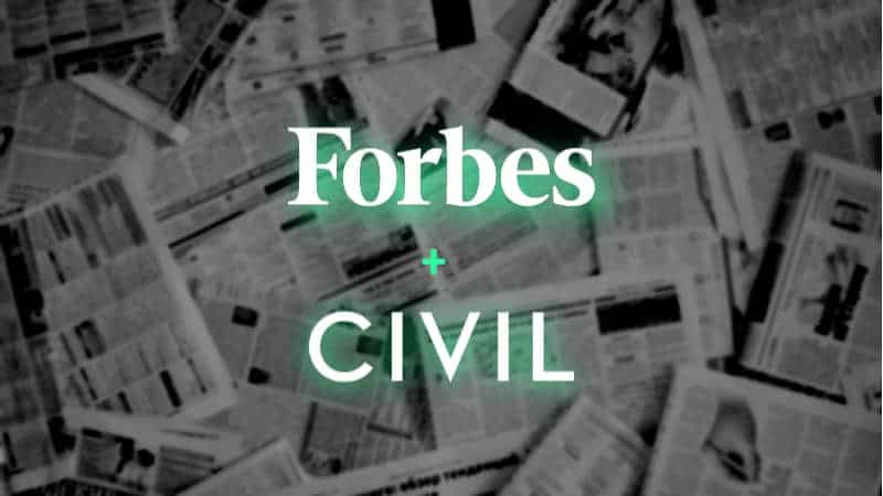 Forbes To Publish On Blockchain Journalism Platform Civil